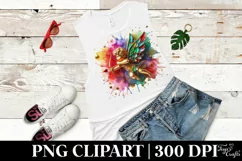 Cupid Angel Of Love Watercolor Florals Clipart Product Image 6