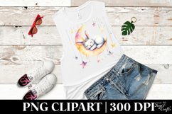 Vibrant Boho Bunny Clipart Product Image 2