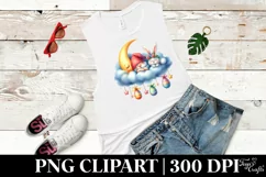 Easter Bunny Clipart |T-shirt, Mug PNG Product Image 6