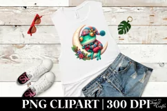 cute Baby Frog Christmas Clipart Product Image 2