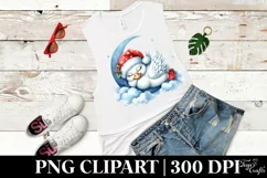 Cute Baby Swan Christmas Clipart Product Image 2