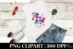 Vibrant Baby Flamingo Sailor Suit Product Image 1