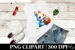 Easter Bunny Clipart |T-shirt, Mug PNG Product Image 5