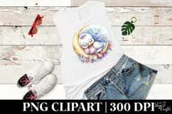 Watercolor Baby Swan Dressed | Sublimation | Clipart Product Image 3