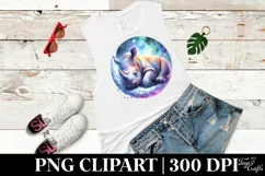 Vibrant Watercolor Baby Rhino Sleeping | Sublimation | Product Image 3
