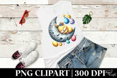 Easter Bunny Clipart |T-shirt, Mug PNG Product Image 6