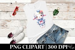 Baby Lamb Sailor Suit | Clipart Product Image 1