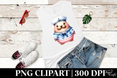 Sailor Suit Walrus Clipart Product Image 1