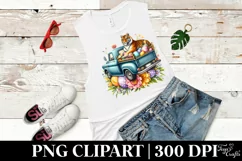 Easter Tiger Clipart |T-shirt, Mug PNG Product Image 5