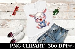 Bunny Sublimation PNG| Love Tumblers Product Image 6
