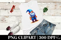 Digital Painting Azzure Accents Beach | Clipart Product Image 3