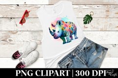 Whimsical Rhino Clipart Product Image 3