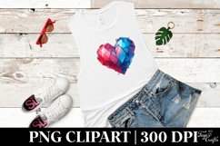 Broken Heart Love Clipart |T-shirt, Mug, Tumbler Product Image 1