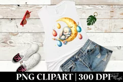 Easter Bunny Clipart |T-shirt, Mug PNG Product Image 5