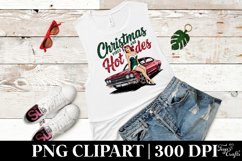 Christmas Vibes and Hot Rides PNG Clipart |Tshirt Design Product Image 7