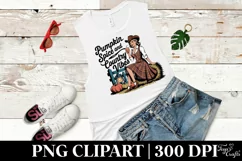 Pumpkin Spice and Country Vibes PNG Product Image 4