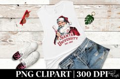 Santa University PNG Clipart |Tshirt Design Product Image 6