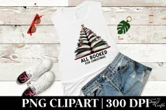 All Booked for Christmas PNG Clipart Product Image 7