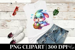 Easter Bunny Clipart |T-shirt, Mug PNG Product Image 6