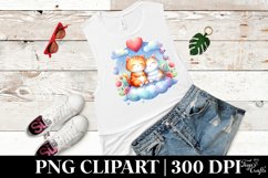 Cats Spring Heart Love Clipart |T-shirt, Mug, Tumbler Product Image 5