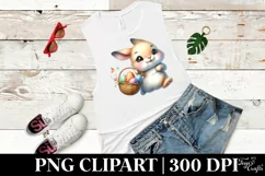 Easter Bunny Clipart |T-shirt, Mug PNG Product Image 5