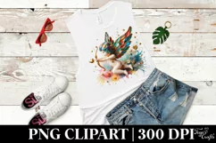 Cupid Angel Of Love Gesture Watercolor Florals Clipart Product Image 6