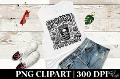 Halloween Spooky Watercolor Clipart PNG Product Image 6