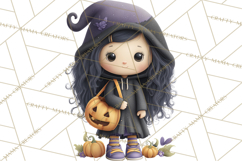 Teen Halloween Characters Clipart PNG Product Image 4