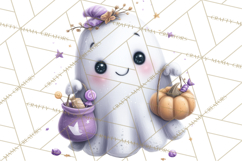 Teen Halloween Characters Clipart PNG Product Image 5