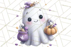 Teen Halloween Characters Clipart PNG Product Image 5