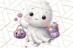 Teen Halloween Characters Clipart PNG Product Image 3