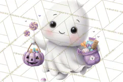 Teen Halloween Characters Clipart PNG Product Image 3