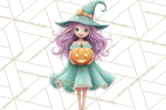 Teen Halloween Characters Clipart PNG Product Image 4