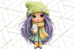 Teen Halloween Characters Clipart PNG Product Image 2