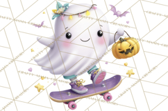 Teen Halloween Characters Clipart PNG Product Image 4