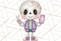 Teen Halloween Characters Clipart PNG Product Image 5