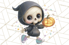 Teen Halloween Characters Clipart PNG Product Image 4