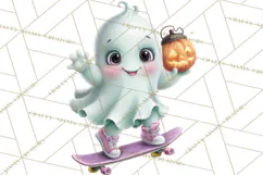 Teen Halloween Characters Clipart PNG Product Image 2