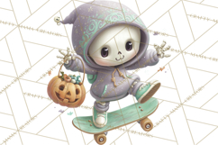 Teen Halloween Characters Clipart PNG Product Image 4
