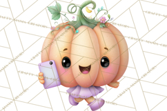 Teen Halloween Characters Clipart PNG Product Image 4