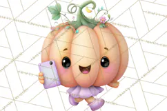 Teen Halloween Characters Clipart PNG Product Image 4