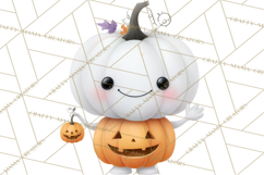 Teen Halloween Characters Clipart PNG Product Image 5