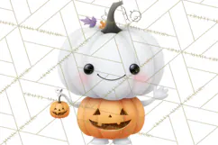 Teen Halloween Characters Clipart PNG Product Image 5