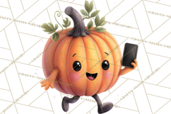 Teen Halloween Characters Clipart PNG Product Image 2