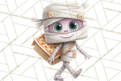 Teen Halloween Characters Clipart PNG Product Image 4