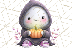 Teen Halloween Characters Clipart PNG Product Image 2