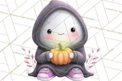 Teen Halloween Characters Clipart PNG Product Image 2