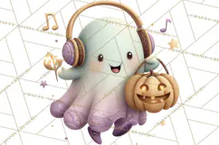 Teen Halloween Characters Clipart PNG Product Image 4