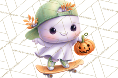 Teen Halloween Characters Clipart PNG Product Image 5