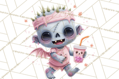 Teen Halloween Characters Clipart PNG Product Image 5